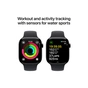 Смарт-годинник Apple Watch Series 10 GPS 46mm Jet Black Aluminium Case with Black Sport Band - M/L (MWWQ3QH/A) - зменшене зображення 4