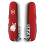Ніж Victorinox Spartan Zodiac Red "Водяний Кролик" (1.3603_Z2030u) - зменшене зображення 2