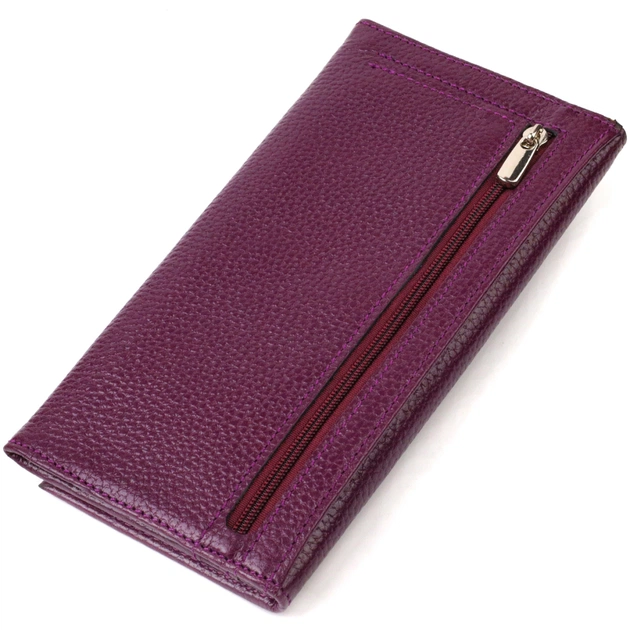 Кошелек Canpellini Из натуральной кожи Сиреневый (21831) - изображение 2