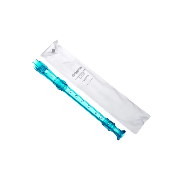 Блокфлейта Yamaha Soprano Blue (YRS-20GB) - изображение 4