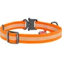 Нашийник для тварин WAUDOG Waterproof металева пряжка-фастекс M Ш 20 мм Д 28-40 см помаранчевий (26114) - зменшене зображення 2