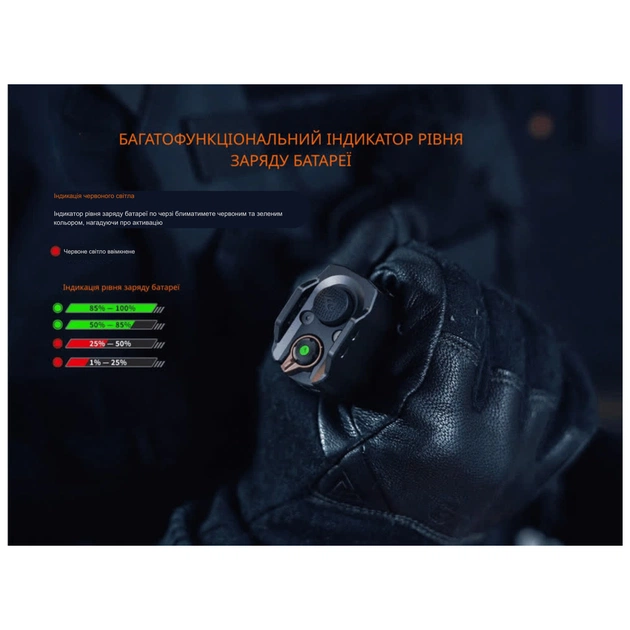 Ліхтар Fenix TK35R з червоним світлом (TK35Rred) - picture 8