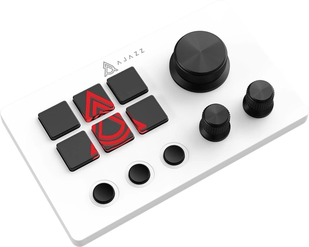 Контролер для стримінгу Ajazz AKP03E USB White - picture 1