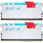 Модуль пам'яті для комп'ютера DDR4 8GB (2x4GB) 2400 MHz EVO X White Geil (GEXG48GB2400C16DC) - зменшене зображення 1