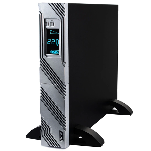 Пристрій безперебійного живлення Powercom SRТ-1000XL (SRT.1000XL.LCD.PCM) - зображення 1