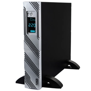 Пристрій безперебійного живлення Powercom SRТ-1000XL (SRT.1000XL.LCD.PCM) зображення 1