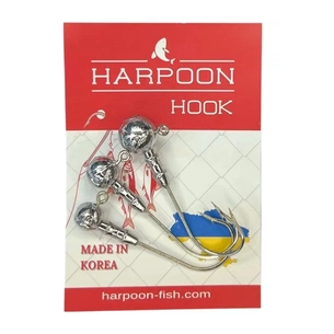 Джиг-голівка Harpoon Набір No.4/0 (3,5,7г) (2700000021453) зображення 1