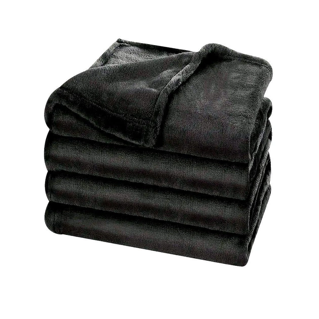 Плед Bergamo Fancy чорний 130 х 180 см (70030405-01) - изображение 3