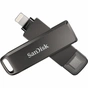 USB флеш накопичувач SanDisk 128GB iXpand Drive Luxe Type-C/Lightning (SDIX70N-128G-GN6NE) - зменшене зображення 3