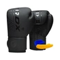 Боксерські рукавички RDX F6 Kara Matte Black 6 унцій (BGR-F6MB-6OZ) - зменшене зображення 1