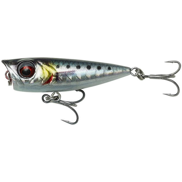 Воблер Savage Gear 3D Minnow Popper F 43mm 2.6g Sardine PHP (1854.16.91) - зображення 1