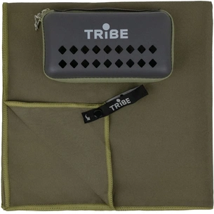 Туристическое полотенце Tribe з мікрофібри в чохлі Pocket Towel 40х80 S Army-green (T-LC-0001-S-army-green) изображение 1