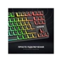 Клавіатура GamePro MK80B RGB Blue Switch USB Black (MK80B) - зменшене зображення 10