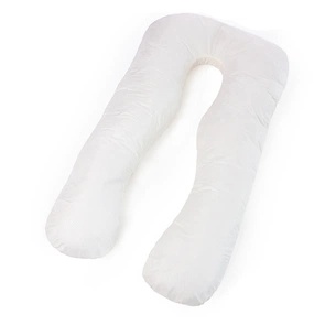 Подушка MirSon для вагітних та відпочинку Eco Line №8015 U-подібна Creamy (2200006178392) зображення 1