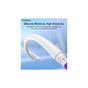 Дата кабель USB 2.0 AM to Lightning 1.0m 2.4A white Choetech (XAL-0003-WH-V2) - зменшене зображення 5
