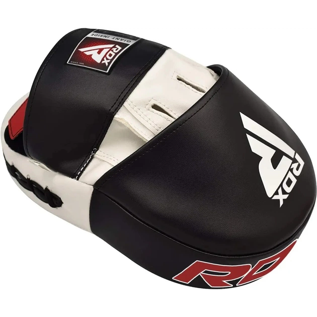 Лапи боксерські RDX T1 Curved White/Black (FPR-T1W) - picture 3