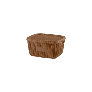 Кошик для зберігання Violet House 1009 Віолетта Caramel 5 л (1009 Віолетта CARAMEL з/кр. 5 л) зображення 1