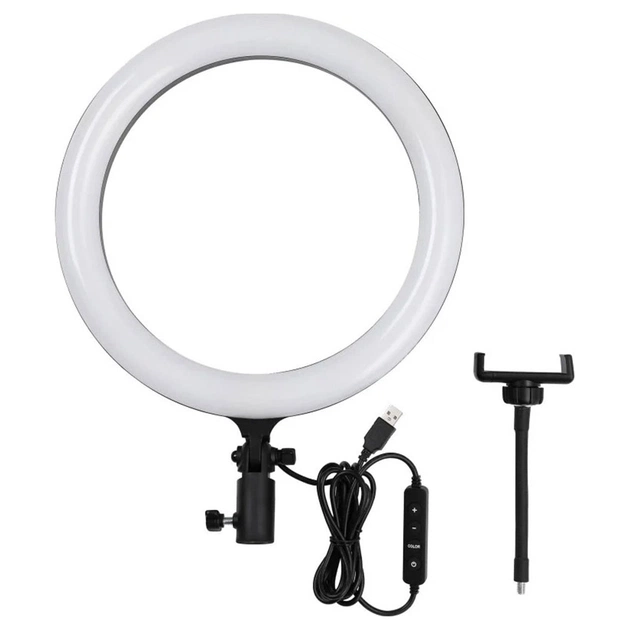 Набор блогера RTAKO LED лампа з тримачем AR-GTB05-13 13" Ring light (6930539513020) - изображение 1