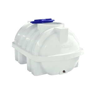 Ємність для води Рото Європласт горизонтальна харчова 750 л посилена ребром біла (30) зображення 1