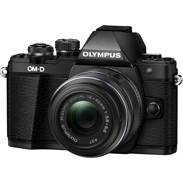 Цифровий фотоапарат Olympus E-M10 mark II 14-42 mm Kit black (V207051BE000) - изображение 1