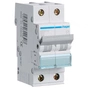 Автоматичний вимикач Hager 2-п. B 10A (6kA) 2M (B) (MBN210) - зменшене зображення 1