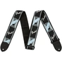 Ремень для гитары Fender Strap 2" Monogrammed Black/Light Grey/Medium Blue (204092) - уменьшенное изображение 1