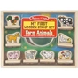 Набір для творчості Melissa&Doug Штампи Тварини на фермі (MD12390) - зменшене зображення 1