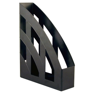 Лоток для паперів Delta by Axent vertical, "Budget", black (D4006-01) зображення 1