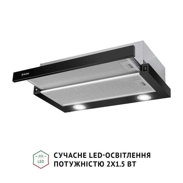 Витяжка кухонна Perfelli TL 602 BL LED - picture 4