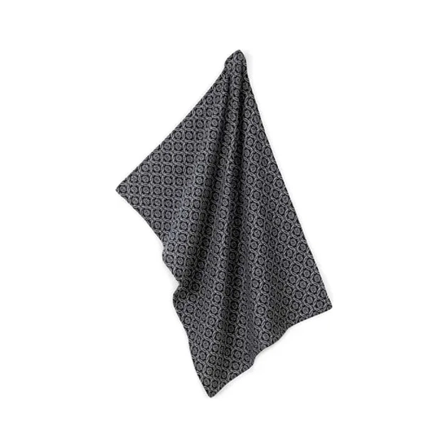 Рушник Kela кухонний Gianna, 70x50 см, чорно-білий з візерунком (12783) (00000023327) - picture 1