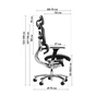 Офісне крісло GT Racer X-801A Light Gray (X-801A Light Gray (W17-1)) - зменшене зображення 9
