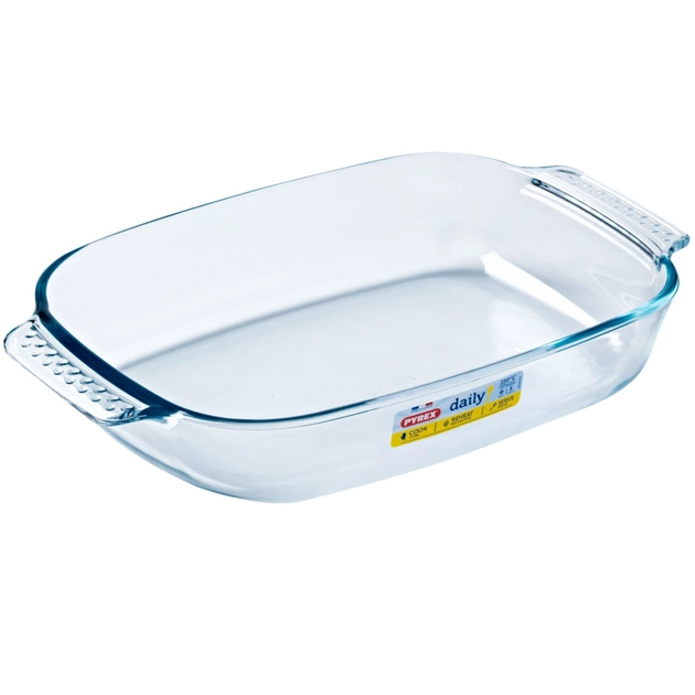 Форма для випікання Pyrex Daily прямокутна 39 х 25 х 7 см 3.7 л (232B000/3646) - зображення 1