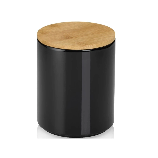 Ємність для сипучих продуктів Kela Cady 1,7 л Black (15275) - зображення 1