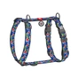Шлея для собак WAUDOG H-подібна анатомічна Nylon з QR адресником "Інжир" пластиковий фастекс S (343-4053) - зменшене зображення 1