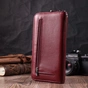Гаманець ST Leather З натуральної шкіри Бордовий (22560) - зменшене зображення 9