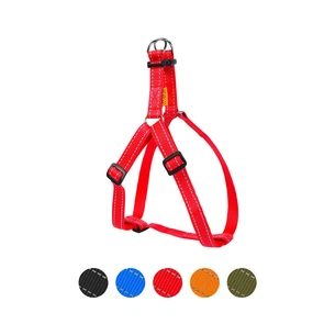 Шлея для собак Dog Extreme з нейлону регульована Ш 25 мм В:60-90 см червона (06683) зображення 1