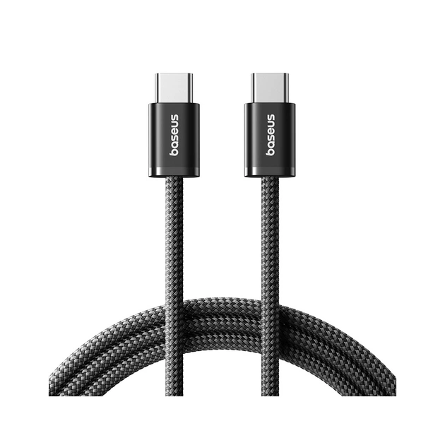 Дата кабель USB-C to USB-C 2.0m 100W (20V/5A) black Baseus (P10381400112-00) - изображение 1