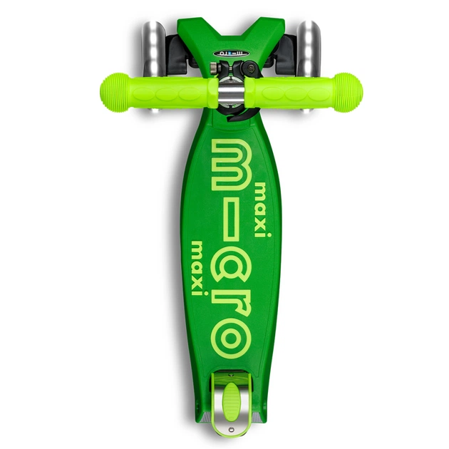 Самокат Micro Maxi Deluxe Neon LED" Зелений папуга" (MMD232) - изображение 5