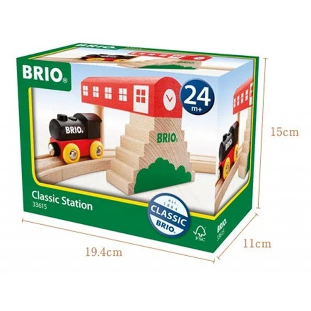 Залізниця Brio Classic Мостова станція (33615) - picture 7