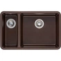Мийка кухонна GRANADO Under top DOUBLE marron (gr3406) - зменшене зображення 1