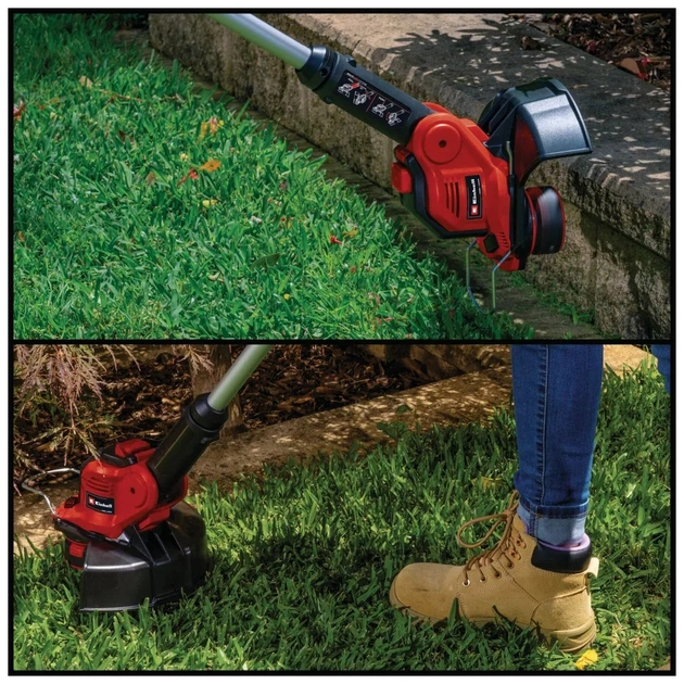 Тример садовий Einhell GE-CT 18/28 Li TC-Solo 18V, 8500об/хв, 28см, ліска та возик, 2.15кг (без АКБ та ЗП) (3411212) - picture 6