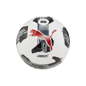 М'яч футбольний Puma Orbita 4 HYB (FIFA Basic) 084326-02 білий, чорний, червоний 5 (4067981495528) зображення 1