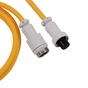 Дата кабель USB-C + USB A to USB-C 1.36m Coiled Aviator yellow Keychron (CAB16_KEYCHRON) - зменшене зображення 3