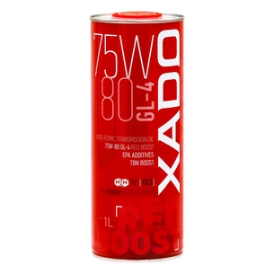 Трансмісійна олива Xado Atomic Oil 75W-80 GL-4 Red Boost 1л (XA 26131) зображення 1