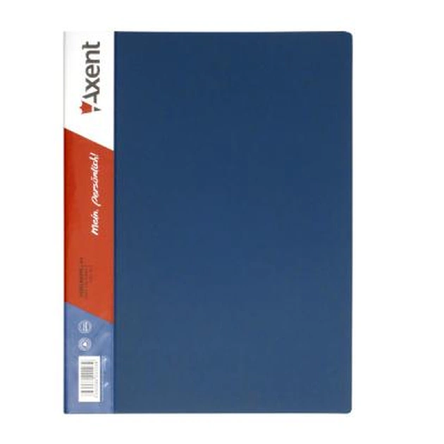 Папка с зажимом Axent А4, blue (1301-02-А) - изображение 1
