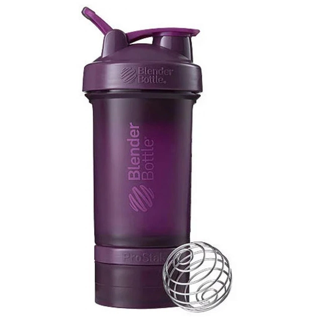 Шейкер спортивний BlenderBottle ProStak 650ml з 2-ма контейнерами Plum (PS 22oz Plum) - изображение 1