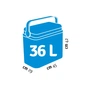 Термобокс Adriatic 36л зелений (8002936933614) - зменшене зображення 6