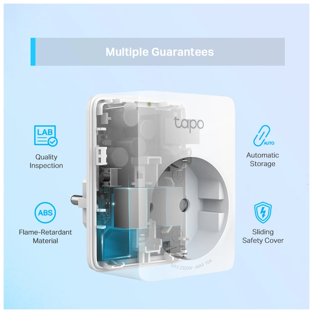 Розумна розетка TP-Link Tapo P100 (2-pack) (Tapo P100(2-pack)) - picture 7