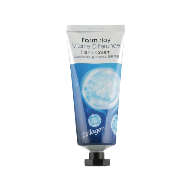 Крем для рук FarmStay Visible Difference Hand Cream Collagen С коллагеном 100 г (8809338560079) - изображение 1