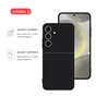 Чохол до мобільного телефона Intaleo SoftShell Samsung Galaxy S24 Black (1283126590450) - зменшене зображення 3